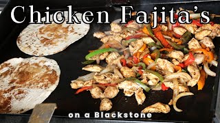 Quick Chicken Fajitas on the Blackstone Griddle — Easy Family Favorite Dinner!