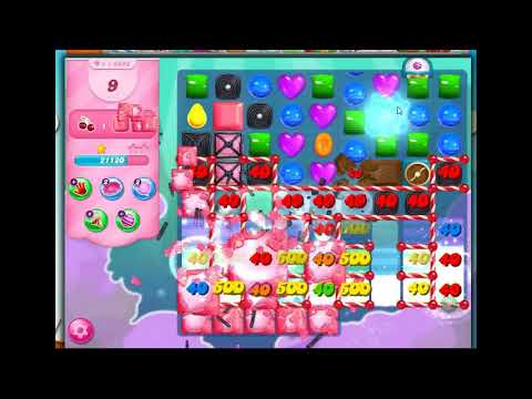 Candy Crush Saga Level 6892   VALENTINES EDITION