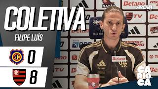 COLETIVA FILIPE LUÍS | AO VIVO | Madureira x Flamengo - Carioca 2026