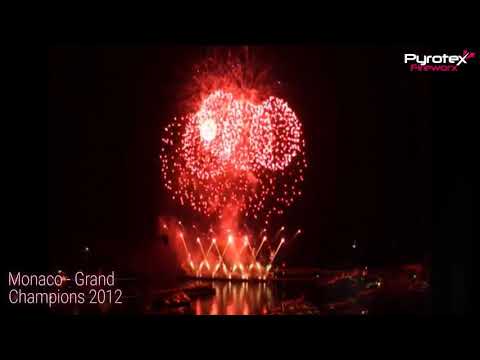 Pyrotex Fireworx - Concours International De' Feux d'Artifice Pyromelodiques de Monaco 2012