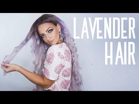 DIY Lavender Hair Color!