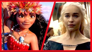 MOANA IS BETTER WITH GAME OF THRONES