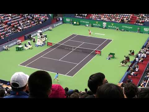 Novak Djokovic vs Marco Cecchinato at Shanghai Masters 2018