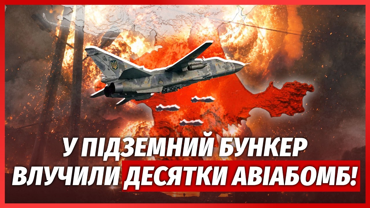 ⚡️Крим! ПІДІРВАЛИ ПІДЗЕМНИЙ АРСЕНАЛ І ШТАБ. Міст накрили РАКЕТИ. ЗСУ висади?