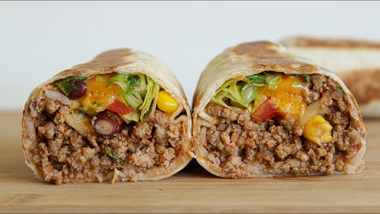 The Best Beef Burrito Recipe - The Cooking Foodie