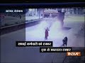 CCTV: Truck mows down woman in Telangana