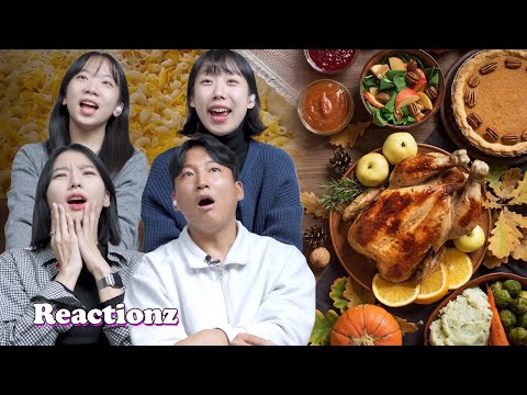 Koreans React To Thanksgiving Day In The US For The First Time | 𝙊𝙎𝙎𝘾