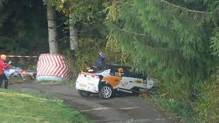Central European Rallye 2025 - SS17 Opel e-Rallye Crash & Recovery