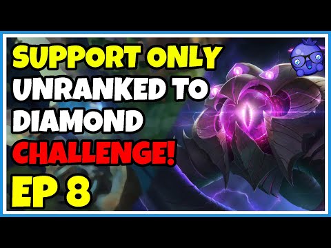 Support Unranked to Diamond Challenge - Episode 8 - Vel'koz