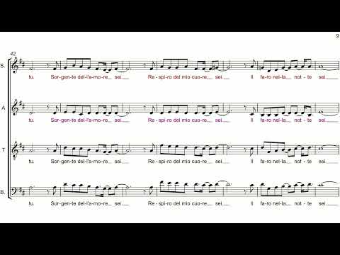 Parti staccate - Voce Del Mio Canto - Soprano