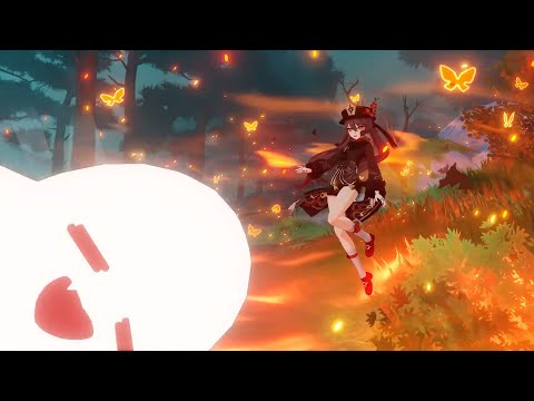 Hu Tao Theme Music 1 HOUR - Let the Living Beware (tnbee mix) | Genshin Impact