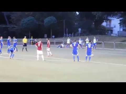 SV Gonsenheim - FSV Jägersburg 31.08.2016 - Elfmeter zum 3:1 Murat Adiguezel
