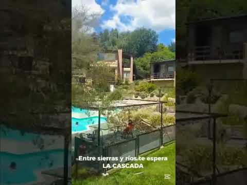 la cascada en mayu sumaj cordoba cabañas de alquiler temporario