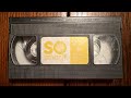 So Smart Sights And Sounds VHS RARE