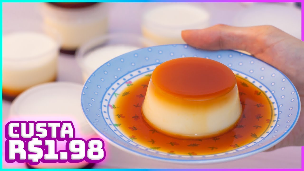 🤑 GANHE R$3000 VENDENDO ESSE PUDIM DE POTE FÁCIL E BARATO 🍮 | FAÇA E VENDA LUCRATIVO