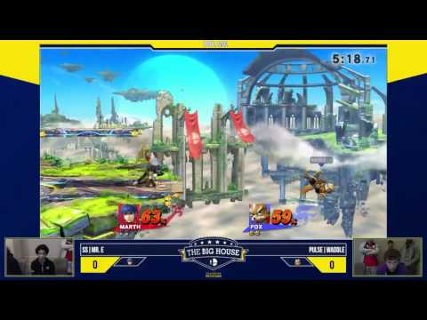 Big House 6: SS|Mr. E (Marth) vs Pulse|Waddle (Fox)