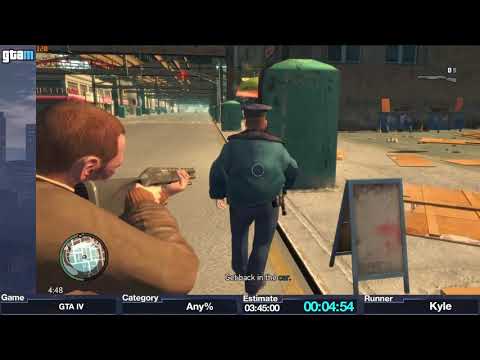 GTAMarathon 2021 - Grand Theft Auto IV Any% by Kyle