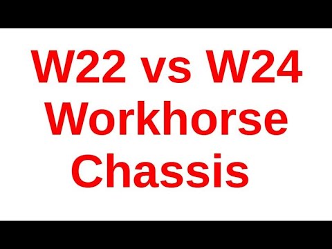 What is The Difference Between a RV Workhorse Chassis W22 & W24
