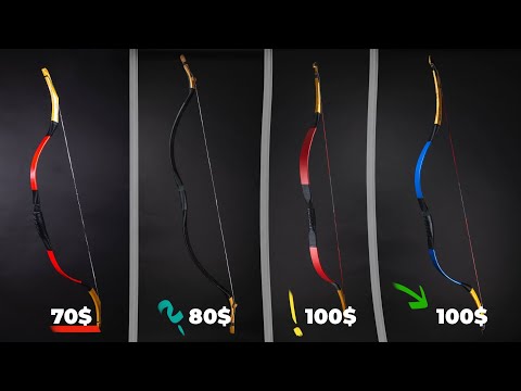 Best BOW under 100$ (Comparison of Turkish, Mongol, Chinese and Tibet bows) archery test