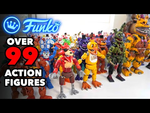 100+ FIVE NIGHTS AT FREDDYS ACTION FIGURE COLLECTION! - 2026 Complete FNAF Collection