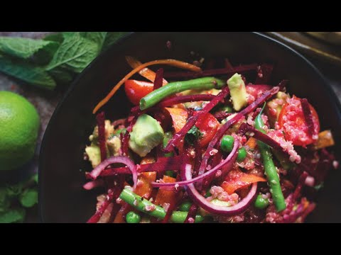 Beet and Quinoa Salad | Fresh + Healthy + VEGAN Salad Recipe