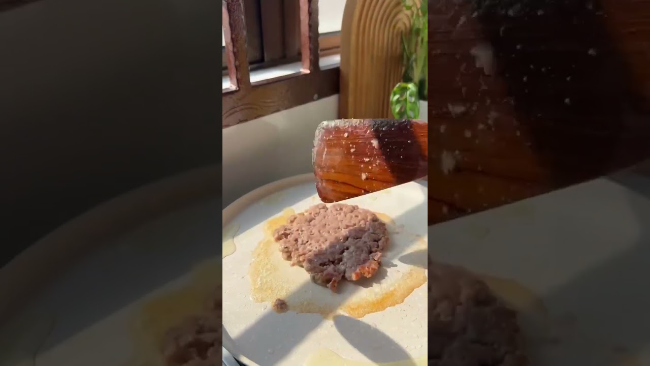 Tisha's Paratha Beef Burger