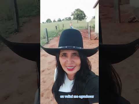 A vida da boadeira marju Costa na roça fazenda idiadoma municípios de Itarumã Goiás 