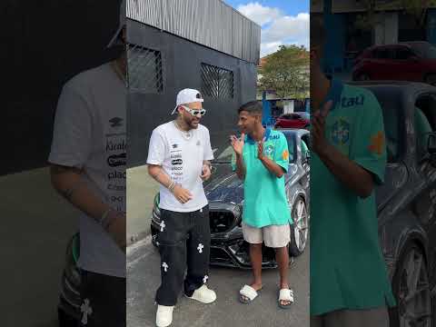 O MC Menor JP impressionou o Neymar 😱 #neymar #mcmenorjp #shorts