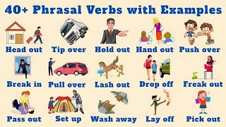 44 Daily Use Phrasal Verbs with Meanings & Examples | Learn Phrasal Verbs with Actions and Sentences
