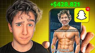 Steal David Dobrik's Snapchat Monetization Strategy (2026)
