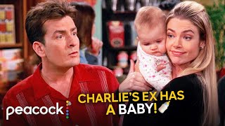 Two and A Half Men | Is Charlie Ready to Be a Dad