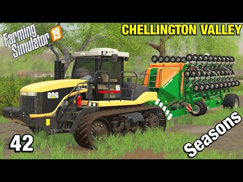 SPRING FIELD WORK Chellington Valley Timelapse - FS19 Ep 42