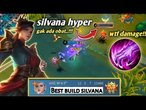 BUILD TOP 1 GLOBAL SILVANA|SILVANA BEST BUILD 2022|BUILD SILVANA TERSAKIT 2022_mobile legends