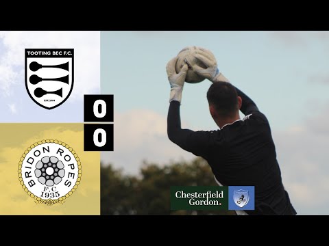 Match Highlights: Tooting Bec v Bridon Ropes