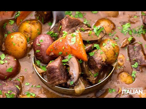 Slow Cooker Beef Bourguignon