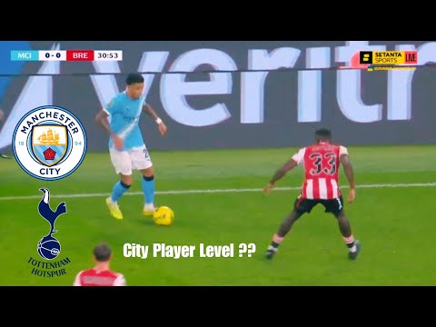 Michael Kayode VS Manchester City 2025/26 At Etihad - Man City & Tottenham Transfer Target