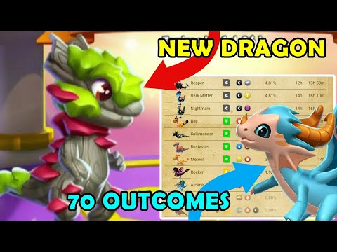 New TREE BARK LEGENDARY DRAGON + 70 POSSIBLE BREEDING OUTCOMES For ARCANE?! - DML #1300