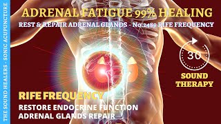 Adrenal Fatigue ➤ Adrenal Healing & Repair ➤ Adrenal Exhaustion RIFE Frequency ➤ Sound Therapy