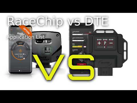 RaceChip vs DTE - Specs Comparison. What are the differences? Which is best?
