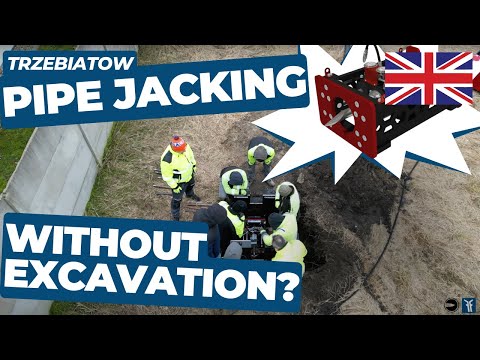 Directional Pipe Jacking in Trzebiatów | ALUSTEER Training 🚀