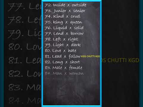 opposite words in english #shorts #shortsfeed  #youtubeshorts #trending #viral