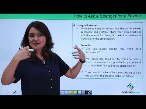 How to Ask a Stranger for a Favour