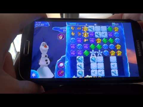 Disney Frozen Free Fall App - Level 184