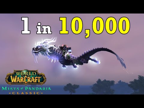 INSANELY Lucky Heavenly Onyx Cloud Serpent Drop | MoP Classic