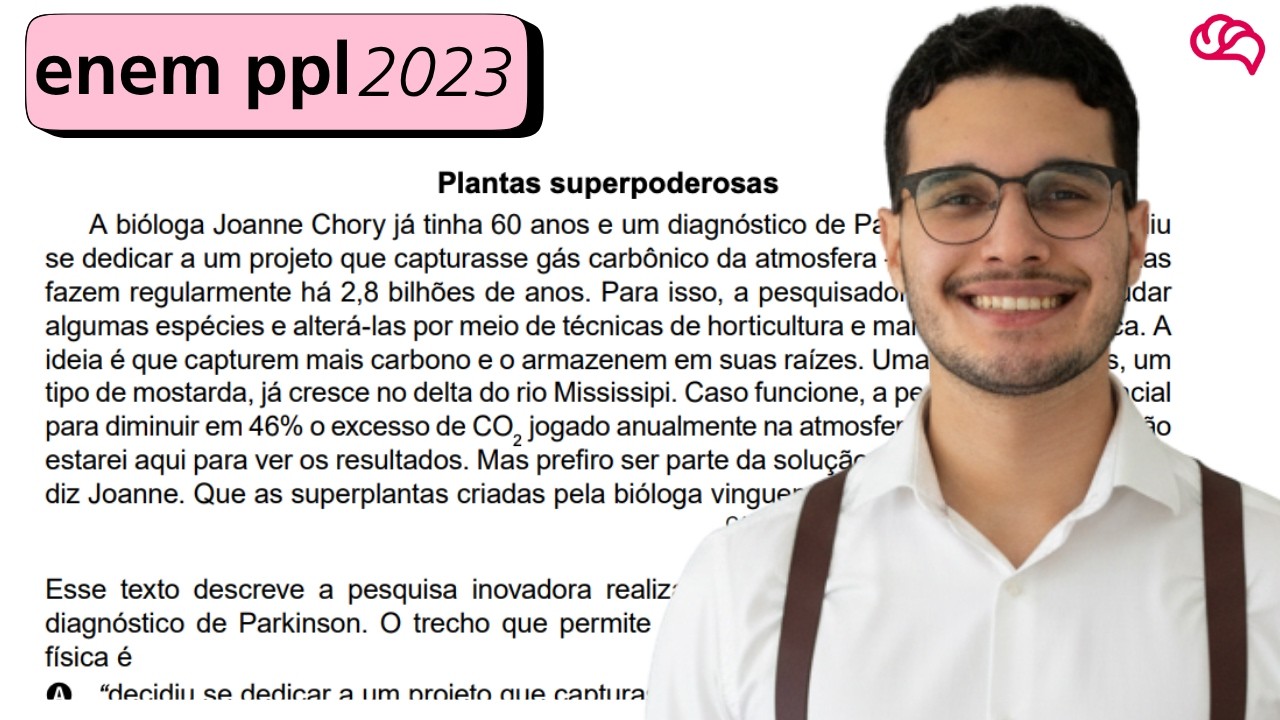 Resolução em Vídeo — Questão 23 ENEM 2023 PPL