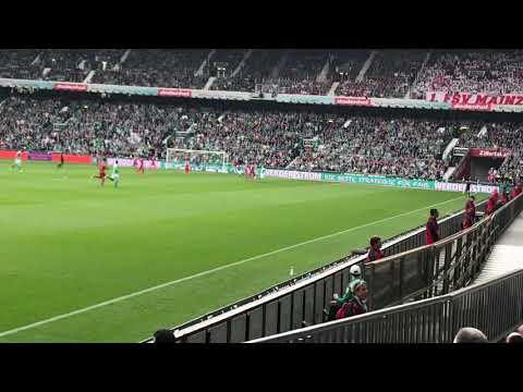 2019-03-30 SV Werder Bremen - 1. FSV Mainz 05  3-1 - Halbzeit