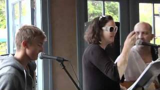 Kyler Zundel- Sings Feeling Good in acoustic format at Cafe Dolce in Missoula