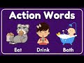 Actions Words For Kids Learn Action Verb For Kids Action Verb Kids Vocabulary AAtoonsKids