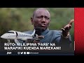 MWANZO HABARI LIVE:Ruto- Nililipiwa 