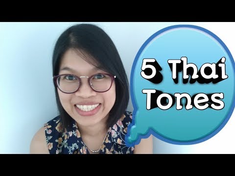 How to pronounce Thai tones: Learn Thai one day one sentence